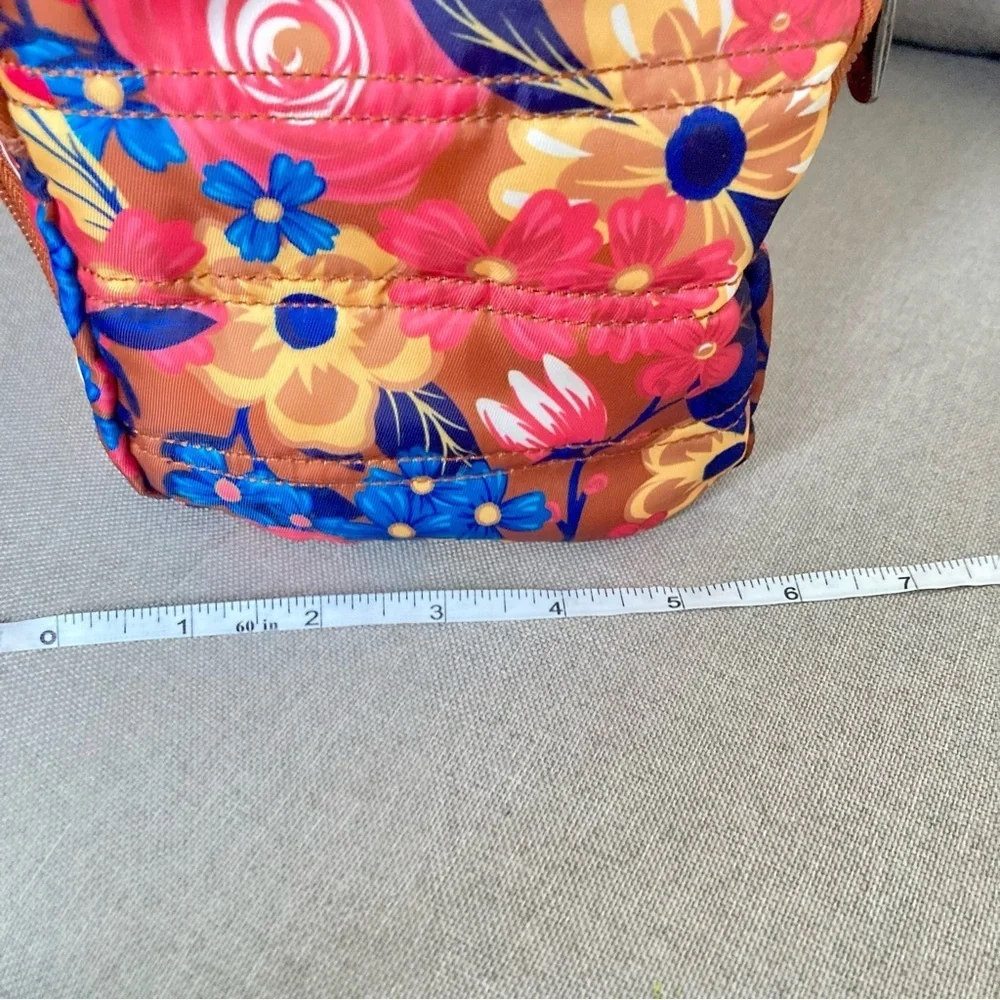 ✈️ Lug XXL Train Case Cosmetic Organizer – Floral Travel Case for Suitcase